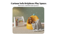 creature Character Chair Cartoon Design kids' Furniture firm-density Foam for Boys