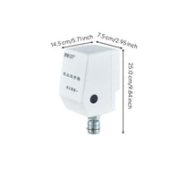 Infrared touchless medical faucet