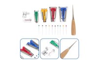 Multi-Functional Textile Bias Tape Tool Kit Multiple Sizes Included Bias Tape Tool Set Convenient and Practical for Sewers