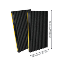 2 Pieces Window Air Conditioning Insulation Panel Energy Saving Rectangular Foam
