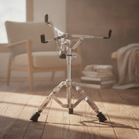 Adjustable Snare Drum Stand Stable Tripod Snare Stand Foldable Hardware for Drummers, Beginners, Practice Pads