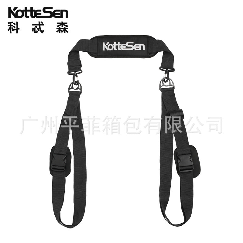 Black Shoulder Strap
