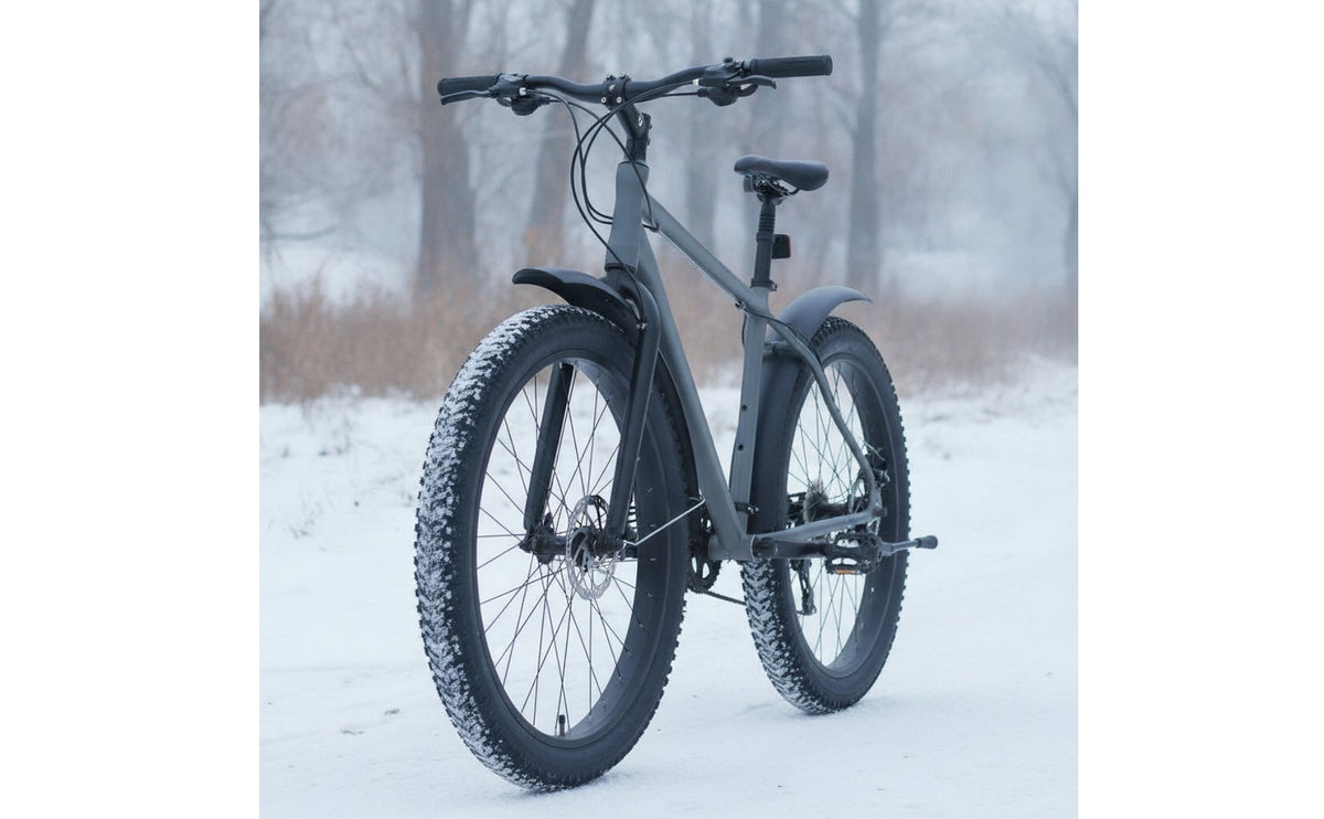 Wide Snow Bike Fenders Extended Oversized Tire Bike Mudguards Curved Mudguards with Support Rods Sturdy for Cyclists, Wet Weather Commuting