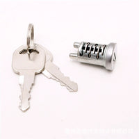 R&D Engineering Vehicle Fuel Tank Cap Turn Lock Core, Zinc Alloy, Blade Lock Core