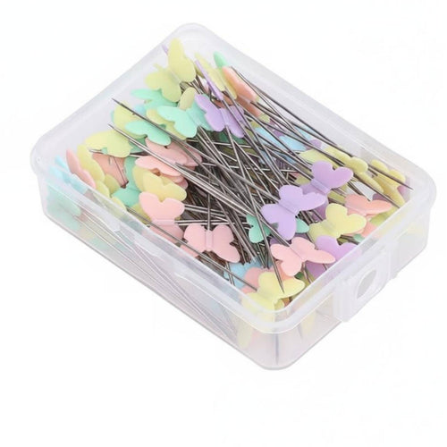 Ceramic Sewing Pins Stainless Steel Ultra Sharp Pearl Head Sewing Tools Boxed Set Suitable for Home Tailoring Creative Projects Pattern Design Apparel Making