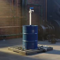 Manual Pump with Intake Tube Anti-Backflow Manual Transfer Pump for Garage