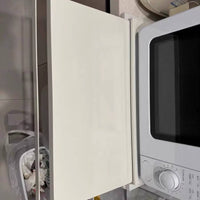 Microwave Stand with Pull-out Shelf Multi-Functional Pull-out Microwave Stand