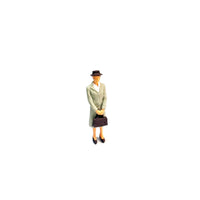1:64 Scale People Figure Collectible 1:87 Scale Character Model Retro Design Miniature Person High Exactness for Collectors