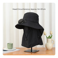 Lightweight Wide Brim Fan Hat Breathable Mesh Outdoor Gear