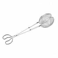 Fish Catching Tool Multi-Functional Long Handle Fish Grabber Easy to Clean Stainless Steel Catching Clamp for Fishermen, Beachcombing, Seaside, River