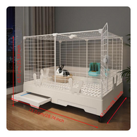 Leakproof large hare hutch