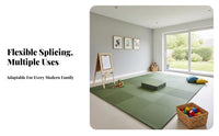 connectable creeping Mat Formaldehydesafe Foam Tiles Thickened Cuttable for Children, Kids, Bedroom, Playroom