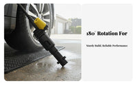 Multiple Degrees 180 Degree Rotating Spray Head High Pressure Washer Nozzle for Car Washing