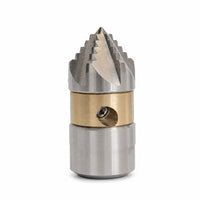 Rotating Nozzle with Metal Body Stainless Steel Rotating Sewer Nozzle Heavy Duty for Plumbers