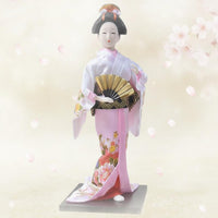 Japanese Geisha Doll Exquisite Details House Decoration Holiday Gift for Office