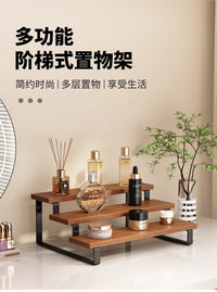 Mug Storage Rack, Multi-layer Stepped Cup Holder for Table and Bar