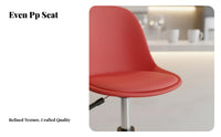 Height Adjustable Upholstered rotating Stool With spinerest Bar Chair Modern Design Seating Furniture Ergonomic spine spinerest for Homeowners, Restaurant Owners, Interior Decorators, Kitchen Counter, Pub, Cafe, Dining Room