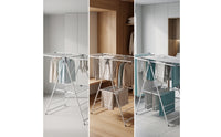 Foldable Clothes Drying Rack Space-Saving Laundry Drying Rack Lightweight Portable for Apartments