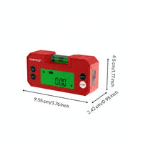 Precision Measurement Digital Angle Gauge High Accuracy Digital Angle Gauge Portable Inclinometer for Construction, Woodworking, Metalworking, Machining