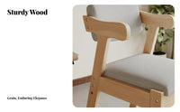 Z-Shaped Frame Side Chair Modern Minimalist Design Upholstered Armchair with Rear Rest Versatile High-Density Foam Padding