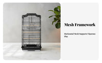 Extra Large Bird Villa Easy to Clean Large Bird Enclosure Includes Entry Ories