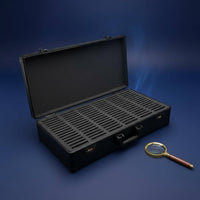 Aluminum Card Case Secure Lock Hard Card Case Shock Resistant