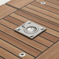 Boat Deck Hatch Handle Rustproof Recessed Boat Hatch Pull Mirror Polished