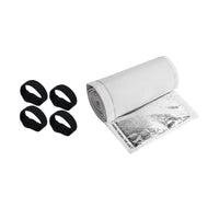 Air Conditioners  tube Sleeve with Straps Outdoor Air Conditioners  tube Insulation Cover Heat-Reflective Ductless System Piping Conduit Protector Sleeve