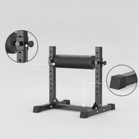 Bulgarian Split Squat Rack Adjustable Bulgarian Split Squat Stand Padded Leg Workout Equipment for Fitness Enthusiasts, Home Gym, Strength Training