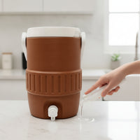 pailStyle Beverage Holder with Tap Portable Drink Holder with Handles Compact Long Lasting for Picnics, Backyard, Beach