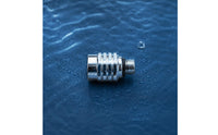 3/8-24 to 9/16-18 Adapter Lightweight Chrome Brass Diving Fitting for Divers