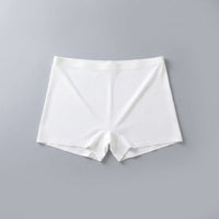 Womens Boxers Underwear with Ice Silk Material for Cooling Comfort, Seamless Boyshort Panties for Anti Chafing Lightweight Design