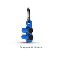 2 Pieces Aluminum Stair Gauge Attachment Stair Stringer Layout Gauge Extra-tall Gauge Woodworking Tool Clamp-style Design Suitable for Construction DIY Projects