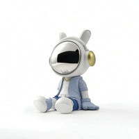 Astronaut Decor with Helmet Desktop Statues Modern for Collectors