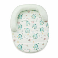 Dog Bed with Memory Foam Supportive Dog Bed with Bolsters Soft for Bedroom