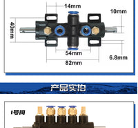 Tire Changer Five-Way Valve and Pedal Valve Control Parts
