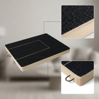 Abrasive Dog Nail Scratching Board Flat Dog Nail Scratch Board Stable Natural for Home Grooming