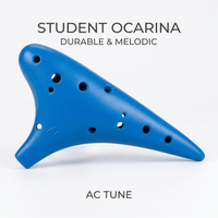 12 Hole Alto Ocarina Resin Instrument for Beginners, Alto Hole for Learners, Ergonomic Design Ocarin - Image 3