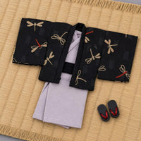 Doll Kimono Outfit Light Inner Layer Doll in Kimono Attire Outfit Detachable Geta Sandal Set