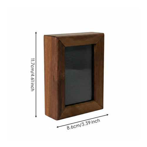 Desktop Photo Frame Album Transparent Panel Mini Photo Album Frame for Fridge