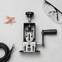 Manual Wire Stripping Machine 2 in 1 Hand Crank Wire Peeling Machine Compact