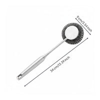 Long Handle Pot Brush Heavy Duty Kitchen Cleaning Hand Protector Design