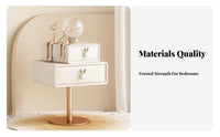 NimbusShaped Nightstand Cute Design Bedside Table Creative Look for Living Room