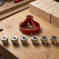 Bushing Drill Guide Compact Round Frame Drill Aligner Machined Finish Jig