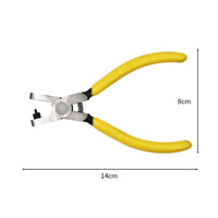 5 Inch Mini Watch Strap Punch Pliers for Leather DIY Hole Punching