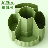 360-Degree Large-Capacity Rotating Pencil Holder, Creative Multi-Functional Pen Storage Box, Children's Elementary School Student Desktop Storage Box