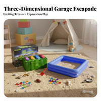 Surprise Vehicle Inside Car excavate excavation block Pullrearward Action children's Toy Tools Included Excavation Set Hands-On Fun for Young Explorers, Students, play session, Playroom, celebration gathering, Classroom