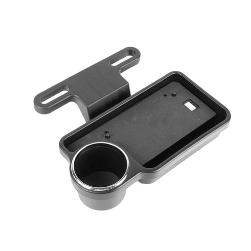 Backseat Drink Holder Tray Multi-Functional Foldable Drink Holder Table Headrest Mount Dining Table Space Saving for Children