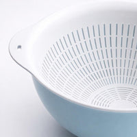 Draining Basket for Fruit Vegetable Washing Food Strainers, 2 in 1 Fruit Cleaning Bowl with Strainer Container