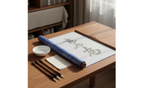 4 Pieces Chinese Calligraphy Brush and Cloth Kit Mess-Inkless for Beginners